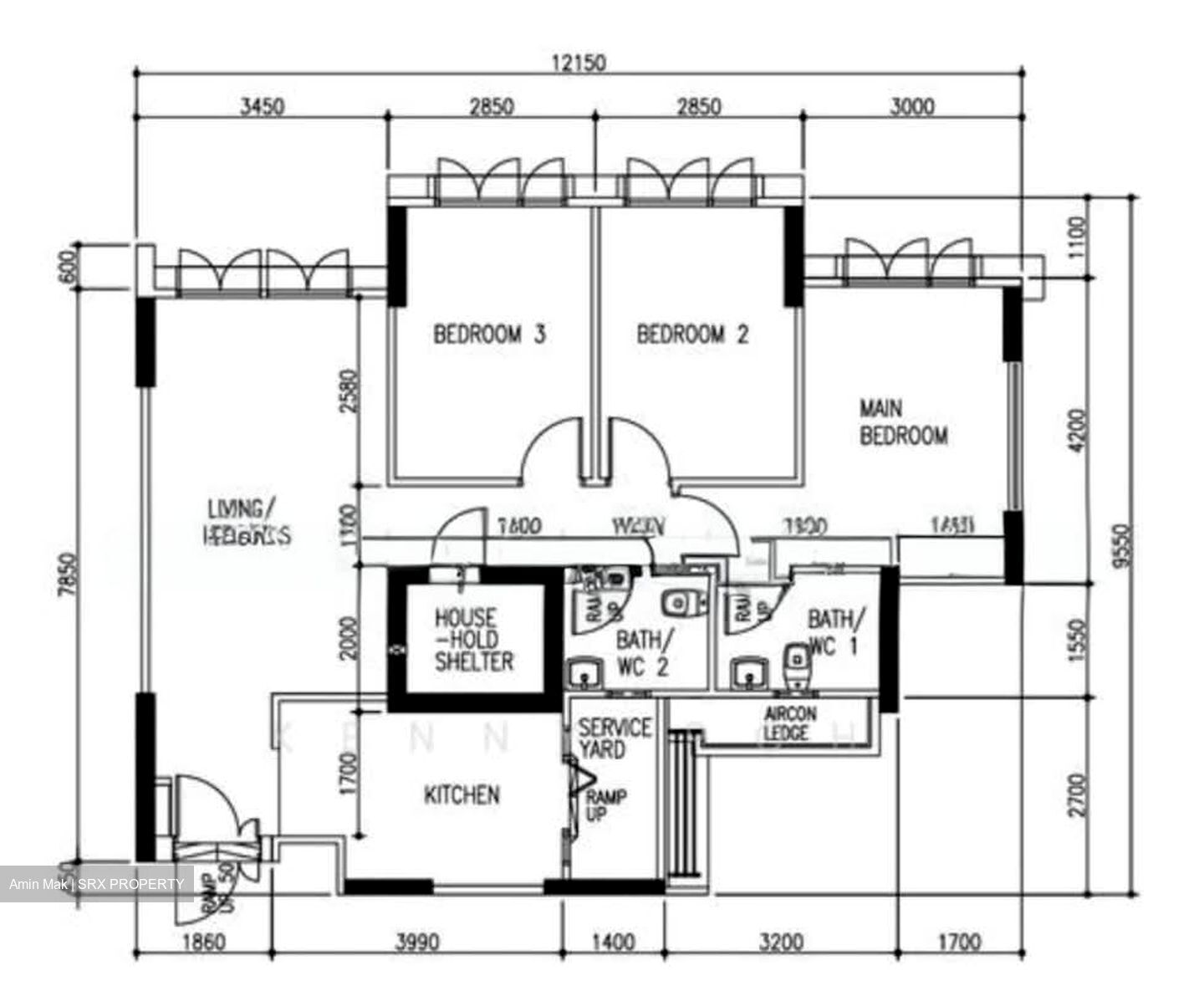 Blk 672D Waterway Banks (Punggol), HDB 4 Rooms #555430421